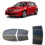 לרכב Subaru Impreza WRXST Hatchback 2008 ציפוי חלונות שחורים רב פעמי סיליקון לחלונות קדמיים, אחוריים ולחלון האחורי