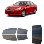 לרכב Subaru Legacy Sedan 2010 ציפוי חלונות שחורים רב פעמי סיליקון לחלונות קדמיים, אחוריים ולחלון האחורי