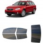 לרכב Subaru Outback Station Wagon 2008 ציפוי חלונות שחורים רב פעמי סיליקון לחלונות קדמיים, אחוריים ולחלון האחורי