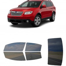 לרכב Subaru Tribeca SUV 2008 ציפוי חלונות שחורים רב פעמי סיליקון לחלונות קדמיים, אחוריים ולחלון האחורי