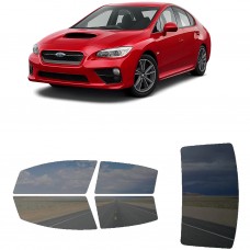 לרכב Subaru WRX 2015 ציפוי חלונות שחורים רב פעמי סיליקון לחלונות קדמיים, אחוריים ולחלון האחורי