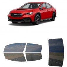 לרכב Subaru WRX 2022 ציפוי חלונות שחורים רב פעמי סיליקון לחלונות קדמיים, אחוריים ולחלון האחורי