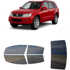 לרכב Suzuki Grand Vitara SUV 2006 ציפוי חלונות שחורים רב פעמי סיליקון לחלונות קדמיים, אחוריים ולחלון האחורי