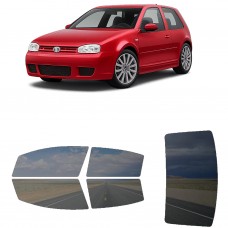 לרכב Tesla Golf R32 2004 ציפוי חלונות שחורים רב פעמי סיליקון לחלונות קדמיים, אחוריים ולחלון האחורי
