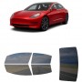 לרכב Tesla Model3 2018 ציפוי חלונות שחורים רב פעמי סיליקון לחלונות קדמיים, אחוריים ולחלון האחורי