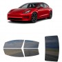 לרכב Tesla Model3 Sedan 2024 ציפוי חלונות שחורים רב פעמי סיליקון לחלונות קדמיים, אחוריים ולחלון האחורי