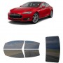 לרכב Tesla ModelS 2014 ציפוי חלונות שחורים רב פעמי סיליקון לחלונות קדמיים, אחוריים ולחלון האחורי