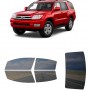 לרכב Toyota 4Runner SUV 2003 ציפוי חלונות שחורים רב פעמי סיליקון לחלונות קדמיים, אחוריים ולחלון האחורי