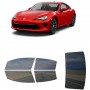 לרכב Toyota 86 86 2017 ציפוי חלונות שחורים רב פעמי סיליקון לחלונות קדמיים, אחוריים ולחלון האחורי