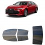 לרכב Toyota asian dragon 2019 ציפוי חלונות שחורים רב פעמי סיליקון לחלונות קדמיים, אחוריים ולחלון האחורי
