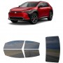 לרכב Toyota BZ4X SUV 2023 ציפוי חלונות שחורים רב פעמי סיליקון לחלונות קדמיים, אחוריים ולחלון האחורי