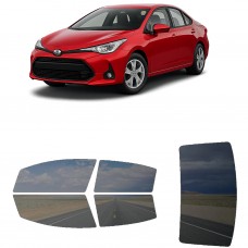 לרכב Toyota C-HR Sedan 2018 ציפוי חלונות שחורים רב פעמי סיליקון לחלונות קדמיים, אחוריים ולחלון האחורי