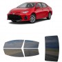 לרכב Toyota Corolla 2019 ציפוי חלונות שחורים רב פעמי סיליקון לחלונות קדמיים, אחוריים ולחלון האחורי