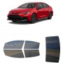 לרכב Toyota Corolla Apex Edition Sedan 2021 ציפוי חלונות שחורים רב פעמי סיליקון לחלונות קדמיים, אחוריים ולחלון האחורי