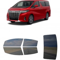 לרכב Toyota Elfa 2020 ציפוי חלונות שחורים רב פעמי סיליקון לחלונות קדמיים, אחוריים ולחלון האחורי