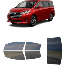 לרכב Toyota Elfa 2021 ציפוי חלונות שחורים רב פעמי סיליקון לחלונות קדמיים, אחוריים ולחלון האחורי