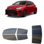 לרכב Toyota GR Yaris 2021 ציפוי חלונות שחורים רב פעמי סיליקון לחלונות קדמיים, אחוריים ולחלון האחורי