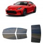 לרכב Toyota GR86 2022 ציפוי חלונות שחורים רב פעמי סיליקון לחלונות קדמיים, אחוריים ולחלון האחורי