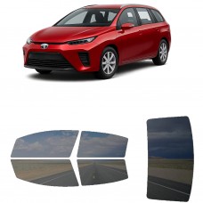 לרכב Toyota Mirai Five-door SW 2009 ציפוי חלונות שחורים רב פעמי סיליקון לחלונות קדמיים, אחוריים ולחלון האחורי