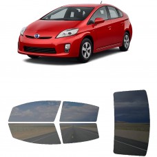 לרכב Toyota Prius Hatchback 2010 ציפוי חלונות שחורים רב פעמי סיליקון לחלונות קדמיים, אחוריים ולחלון האחורי