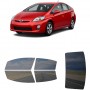 לרכב Toyota Prius Hatchback 2010 ציפוי חלונות שחורים רב פעמי סיליקון לחלונות קדמיים, אחוריים ולחלון האחורי