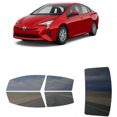 לרכב Toyota Prius Hatchback 2016 ציפוי חלונות שחורים רב פעמי סיליקון לחלונות קדמיים, אחוריים ולחלון האחורי