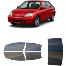לרכב Toyota Prius Sedan 2001 ציפוי חלונות שחורים רב פעמי סיליקון לחלונות קדמיים, אחוריים ולחלון האחורי