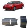 לרכב Toyota Priusc 2019 ציפוי חלונות שחורים רב פעמי סיליקון לחלונות קדמיים, אחוריים ולחלון האחורי