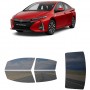 לרכב Toyota PriusPrime 2020 ציפוי חלונות שחורים רב פעמי סיליקון לחלונות קדמיים, אחוריים ולחלון האחורי