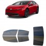 לרכב Toyota PriusPrime 2023 ציפוי חלונות שחורים רב פעמי סיליקון לחלונות קדמיים, אחוריים ולחלון האחורי