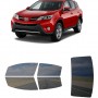 לרכב Toyota RAV4 2013 ציפוי חלונות שחורים רב פעמי סיליקון לחלונות קדמיים, אחוריים ולחלון האחורי