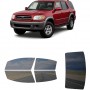 לרכב Toyota Sequoia SUV 2001 ציפוי חלונות שחורים רב פעמי סיליקון לחלונות קדמיים, אחוריים ולחלון האחורי