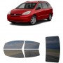 לרכב Toyota Sienna MV 2004 ציפוי חלונות שחורים רב פעמי סיליקון לחלונות קדמיים, אחוריים ולחלון האחורי