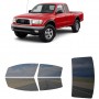 לרכב Toyota Tacoma Extd PU 2001 ציפוי חלונות שחורים רב פעמי סיליקון לחלונות קדמיים, אחוריים ולחלון האחורי