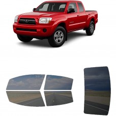 לרכב Toyota Tacoma Extd PU 2005 ציפוי חלונות שחורים רב פעמי סיליקון לחלונות קדמיים, אחוריים ולחלון האחורי