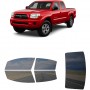 לרכב Toyota Tacoma Extd PU 2005 ציפוי חלונות שחורים רב פעמי סיליקון לחלונות קדמיים, אחוריים ולחלון האחורי