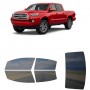 לרכב Toyota Tacoma Limited Double Cab 2022 ציפוי חלונות שחורים רב פעמי סיליקון לחלונות קדמיים, אחוריים ולחלון האחורי