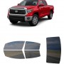 לרכב Toyota Tundra 2021 ציפוי חלונות שחורים רב פעמי סיליקון לחלונות קדמיים, אחוריים ולחלון האחורי