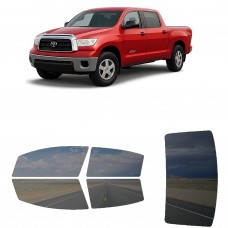 לרכב Toyota Tundra CrewMax Crew PU 2007 ציפוי חלונות שחורים רב פעמי סיליקון לחלונות קדמיים, אחוריים ולחלון האחורי