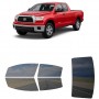 לרכב Toyota Tundra D-Cab PU 2007 ציפוי חלונות שחורים רב פעמי סיליקון לחלונות קדמיים, אחוריים ולחלון האחורי
