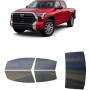 לרכב Toyota Tundra Limited Double Cab 2022 ציפוי חלונות שחורים רב פעמי סיליקון לחלונות קדמיים, אחוריים ולחלון האחורי