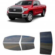 לרכב Toyota Tundra(smooth road) 2017 ציפוי חלונות שחורים רב פעמי סיליקון לחלונות קדמיים, אחוריים ולחלון האחורי