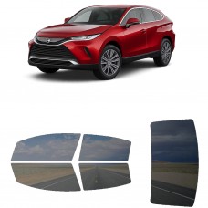 לרכב Toyota Venza Limited 2021 ציפוי חלונות שחורים רב פעמי סיליקון לחלונות קדמיים, אחוריים ולחלון האחורי