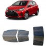 לרכב Toyota Yaris 2015 ציפוי חלונות שחורים רב פעמי סיליקון לחלונות קדמיים, אחוריים ולחלון האחורי