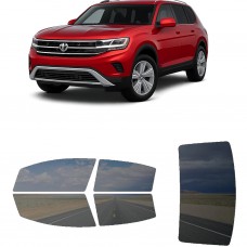 לרכב Volkswagen Atlas 2022 ציפוי חלונות שחורים רב פעמי סיליקון לחלונות קדמיים, אחוריים ולחלון האחורי