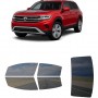 לרכב Volkswagen Atlas 2022 ציפוי חלונות שחורים רב פעמי סיליקון לחלונות קדמיים, אחוריים ולחלון האחורי