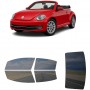 לרכב Volkswagen Beetle Two-door Convertible 2013 ציפוי חלונות שחורים רב פעמי סיליקון לחלונות קדמיים, אחוריים ולחלון האחורי