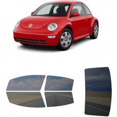 לרכב Volkswagen Beetle Two-door Hatchback 1998 ציפוי חלונות שחורים רב פעמי סיליקון לחלונות קדמיים, אחוריים ולחלון האחורי