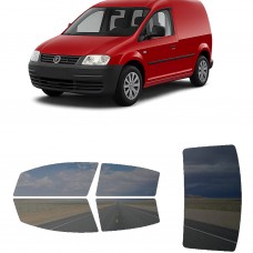 לרכב Volkswagen Caddy 2004 ציפוי חלונות שחורים רב פעמי סיליקון לחלונות קדמיים, אחוריים ולחלון האחורי