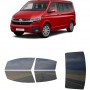 לרכב Volkswagen California6.1 2022 ציפוי חלונות שחורים רב פעמי סיליקון לחלונות קדמיים, אחוריים ולחלון האחורי